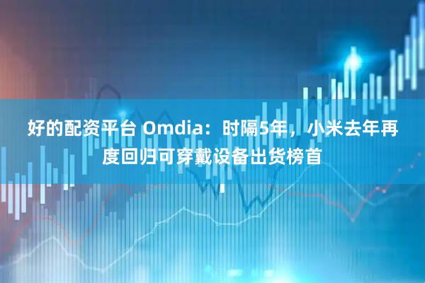 好的配资平台 Omdia：时隔5年，小米去年再度回归可穿戴设备出货榜首