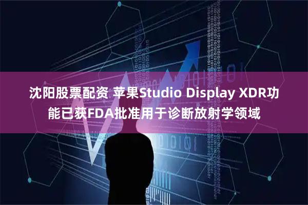 沈阳股票配资 苹果Studio Display XDR功能已获FDA批准用于诊断放射学领域